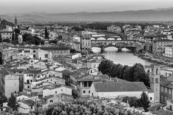 Black & White Cityscapes: Italy, Florence by Mikolaj Gospodarek