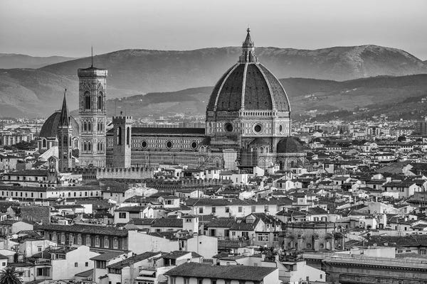Black & White Cityscapes: Italy, Florence by Mikolaj Gospodarek