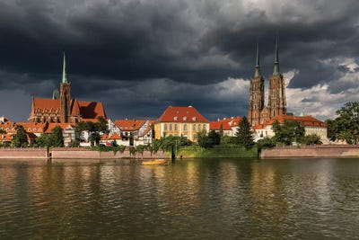 Poland, Wroclaw III by Mikolaj Gospodarek metal wall art