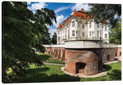 Poland, Wroclaw, Lesnica Castle Canvas Art Print - Poland