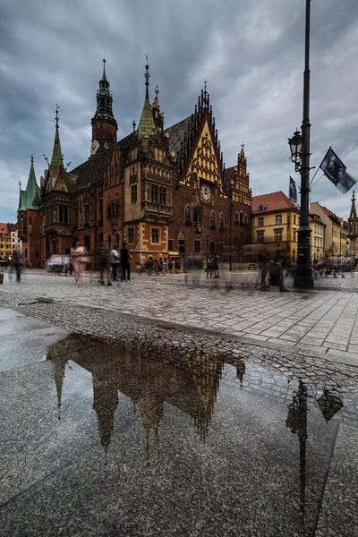 Poland, Wroclaw, Main Square I by Mikolaj Gospodarek canvas print