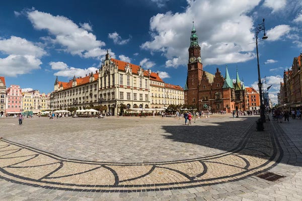 Mikolaj Gospodarek: Poland, Wroclaw, Main Square III by Mikolaj Gospodarek