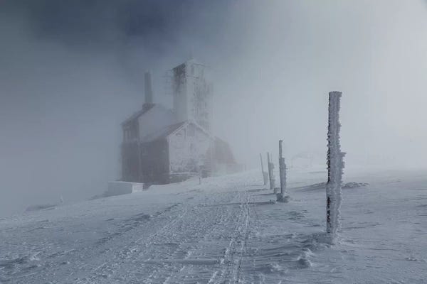 Poland: Giant Mountains, Snowy Cirque, Sudetes, Poland by Mikolaj Gospodarek