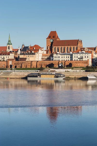 Torun, Vistula, Old Town, Poland by Mikolaj Gospodarek art print