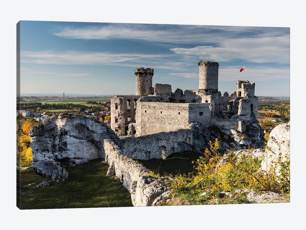 Ogrodzieniec Castle, Jura, Poland by Mikolaj Gospodarek 1-piece Canvas Art