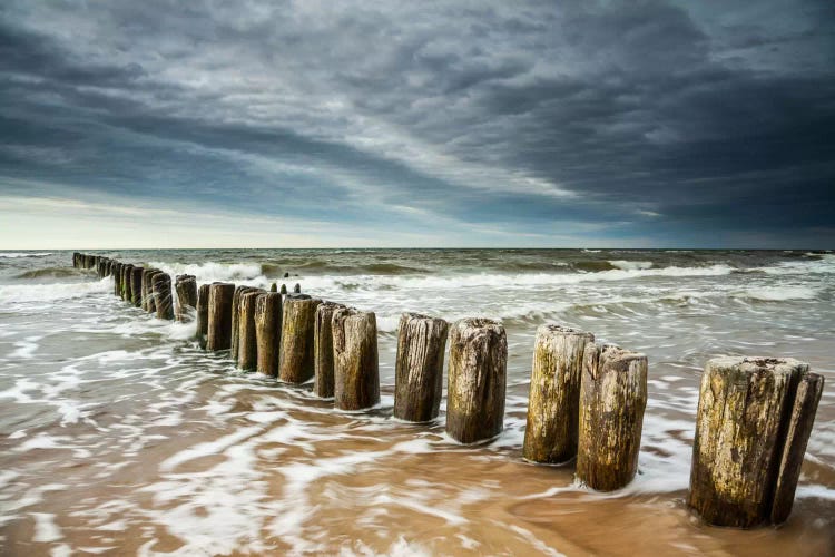 Poland, Baltic Sea, Dziwnow, Sunset I