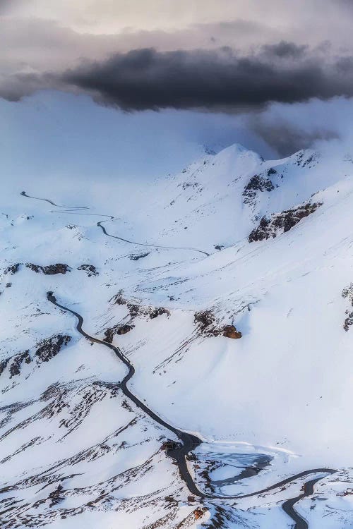 Grossglockner High Alpine Road. Winter. Austria