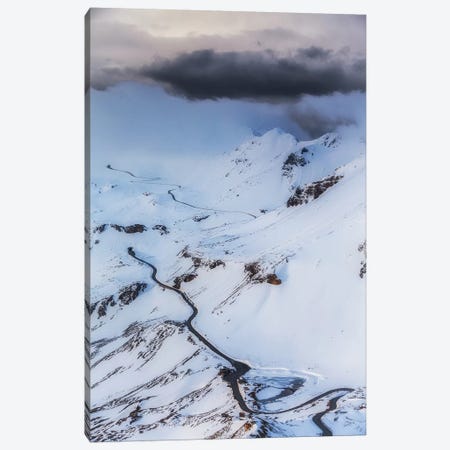 Grossglockner High Alpine Road. Winter. Austria Canvas Print #LAJ463} by Mikolaj Gospodarek Canvas Art