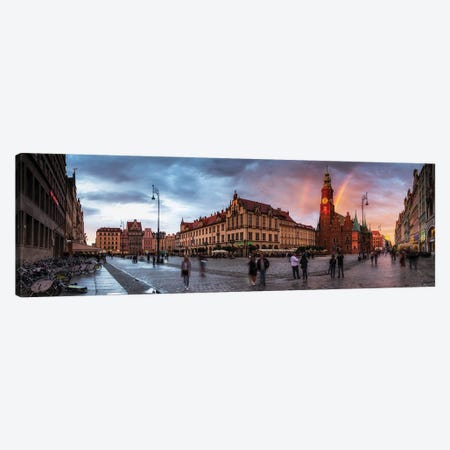 Wroclaw, Poland - Sunset After Storm Canvas Print #LAJ468} by Mikolaj Gospodarek Canvas Artwork
