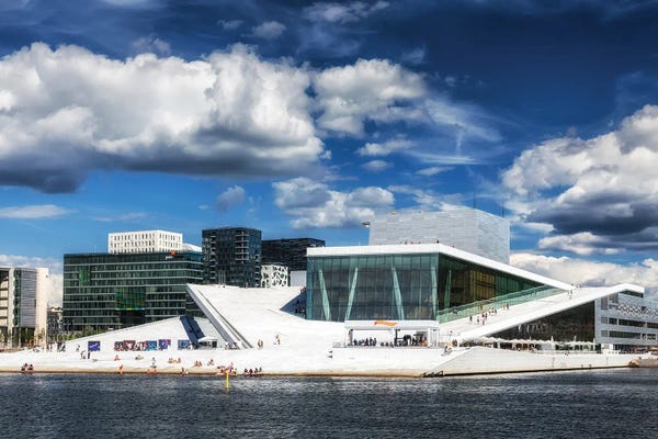 Oslo: Oslo Opera House, Norway by Mikolaj Gospodarek