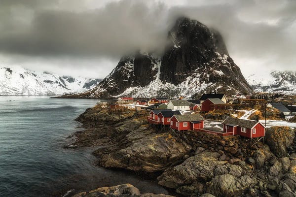 Coastal Villages & Towns: Winter In Lofoten, Hamnoy - Norway by Mikolaj Gospodarek