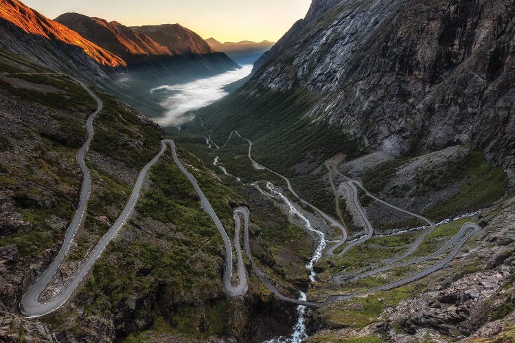 Trollstigen, Norway by Mikolaj Gospodarek wall art