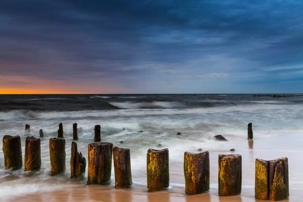 Poland: Poland, Baltic Sea, Dziwnow, Sunset V by Mikolaj Gospodarek