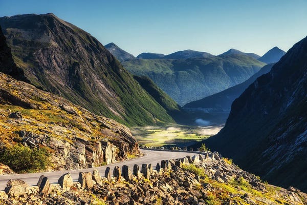 Trollstigen And Andalsnes, Norway