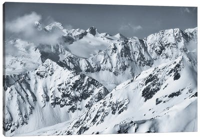 Wildspitz - Winter In Austria Canvas Art Print - Mikolaj Gospodarek