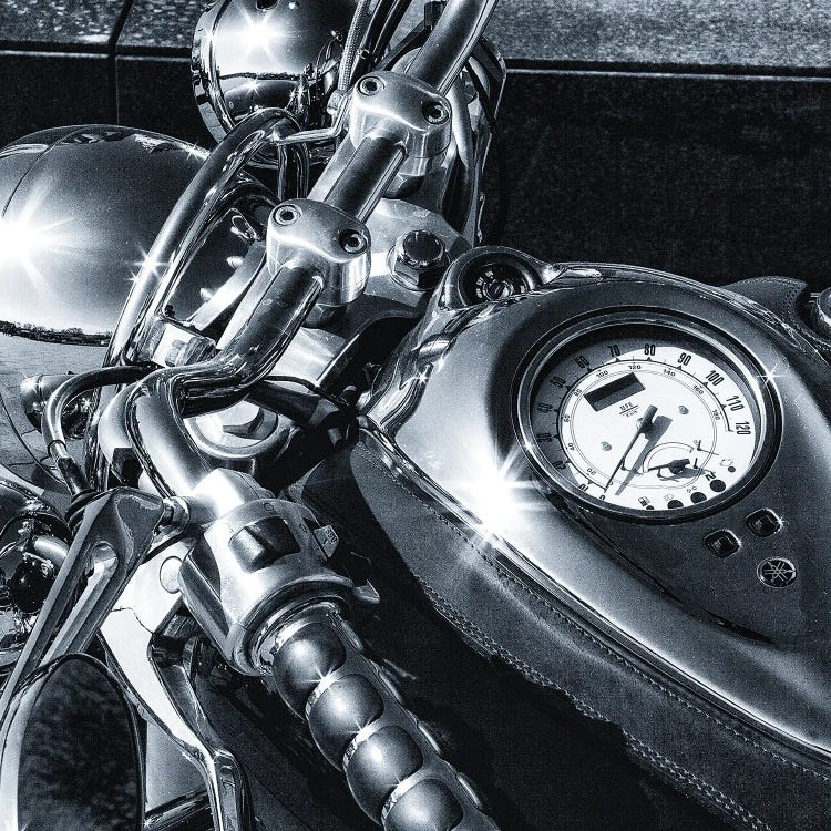 Motorcycle by Mikolaj Gospodarek wall art