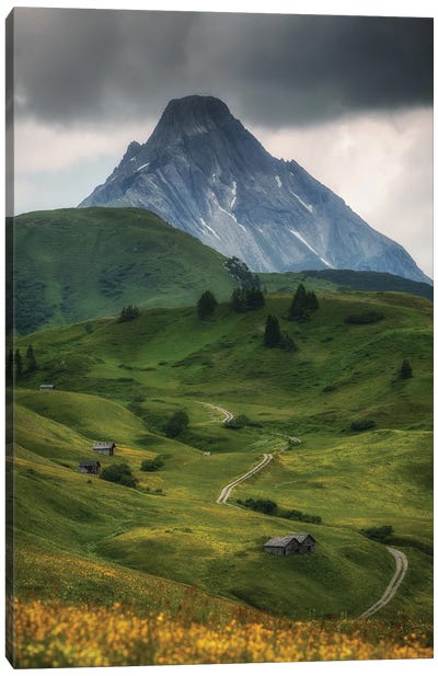 Tirol, Alps In Austria Canvas Art Print - Mikolaj Gospodarek