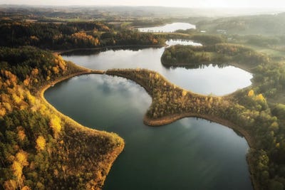Jaczno Lake - Suwalskie Region In Poland by Mikolaj Gospodarek art print