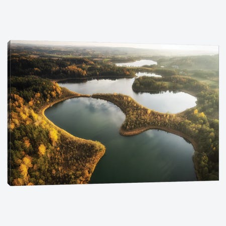 Jaczno Lake - Suwalskie Region In Poland Canvas Print #LAJ554} by Mikolaj Gospodarek Art Print
