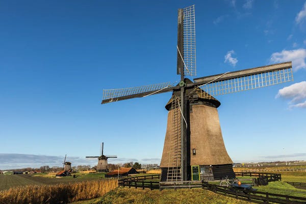 Netherlands: Windmill - Netherlands by Mikolaj Gospodarek