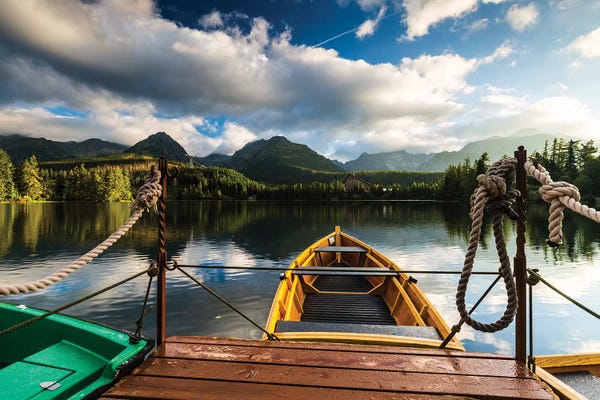 Docks & Piers: Slovakia, Tatra Mountains, Štrbské Pleso by Mikolaj Gospodarek