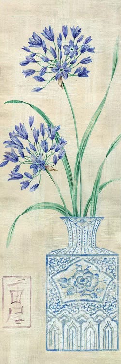 Asian Floral II by Claire Lake wall art