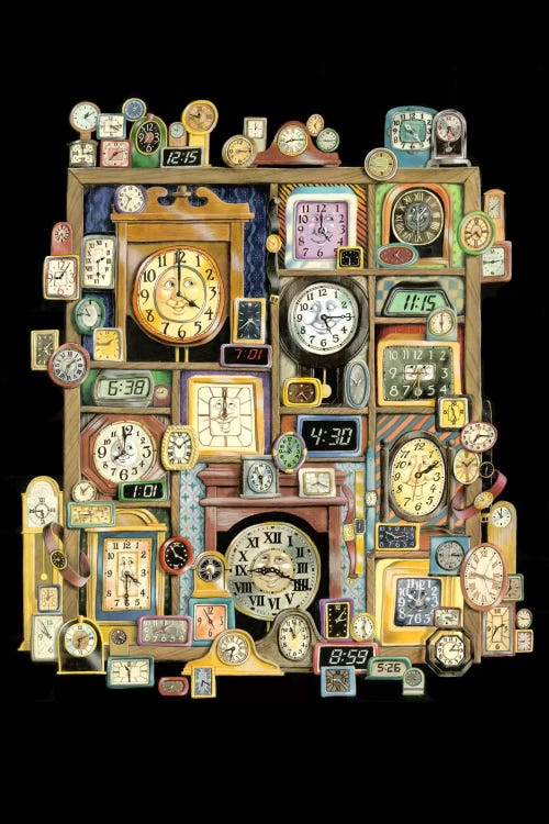 Time Will Tell by Laura Seeley wall art