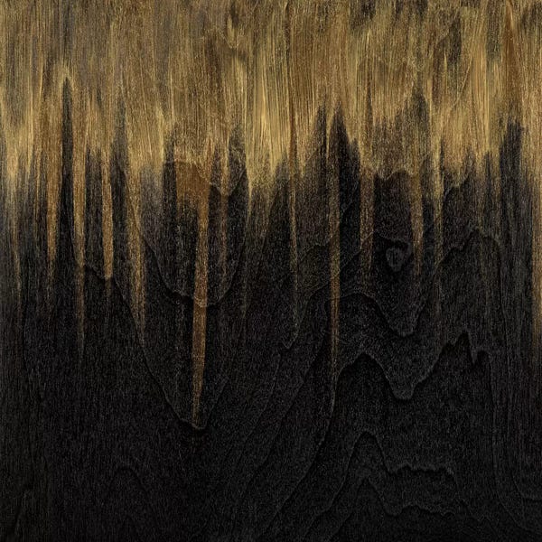 Third And Wall Art Group: Gold Untitled by Corrie LaVelle