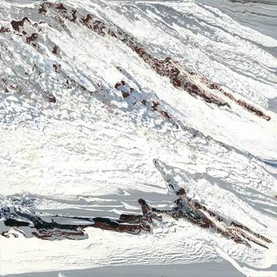 Gray Marble by Corrie LaVelle art print