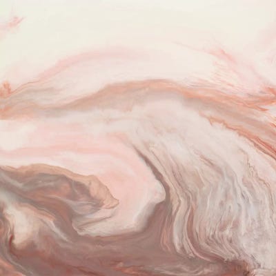 Peach Untitled by Corrie LaVelle art print