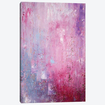 Abstraction In Lilac Canvas Print #LAX27} by Leena Amelina Canvas Art