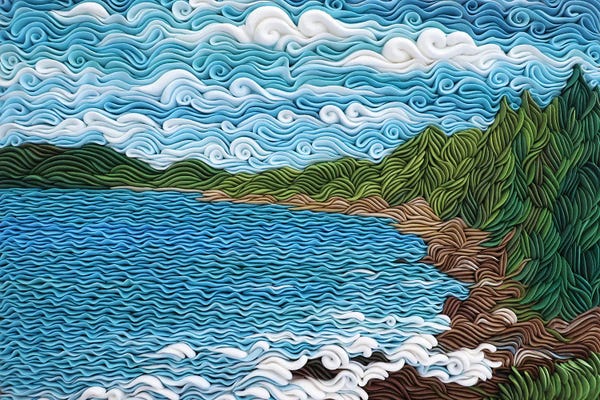Maine: Coast Of Maine by Alisa Lariushkina