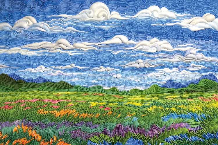 Feel The Wind by Alisa Lariushkina wall art