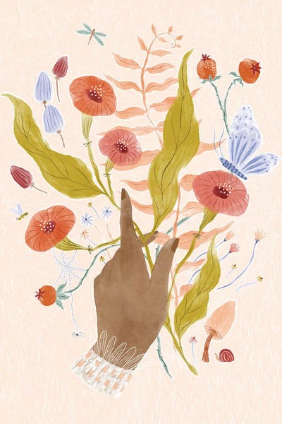Jill Labieniec: Nature Bouquet by Jill Labieniec