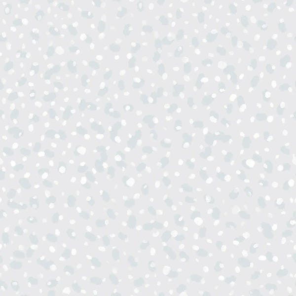 Jill Labieniec: Simple Dots Grey by Jill Labieniec
