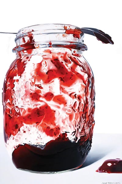 Festa D'Estate by Lucia Bergamini framed canvas print