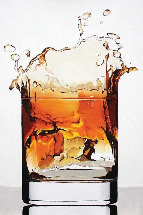 Amaretto by Lucia Bergamini wall art