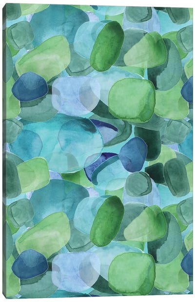 Seaglass Shore I Canvas Art Print