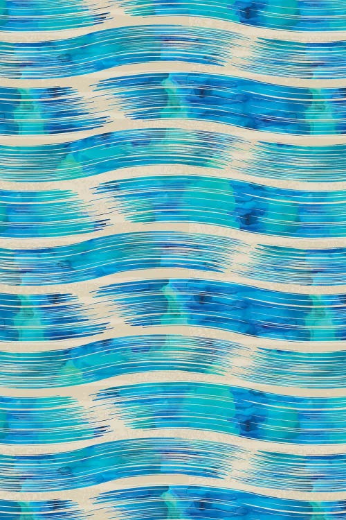 Wavy by Linda Birtel canvas print