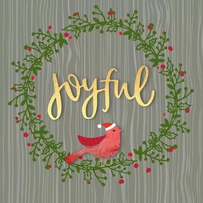 Joyful by Linda Birtel canvas print