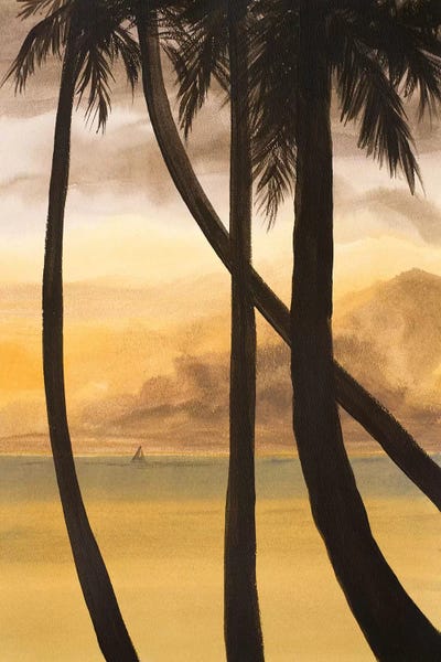 Pine Trees: Approaching Horizon I by Linda Baliko