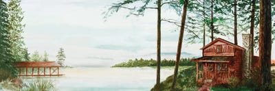 Into The Woods by Linda Baliko framed canvas print