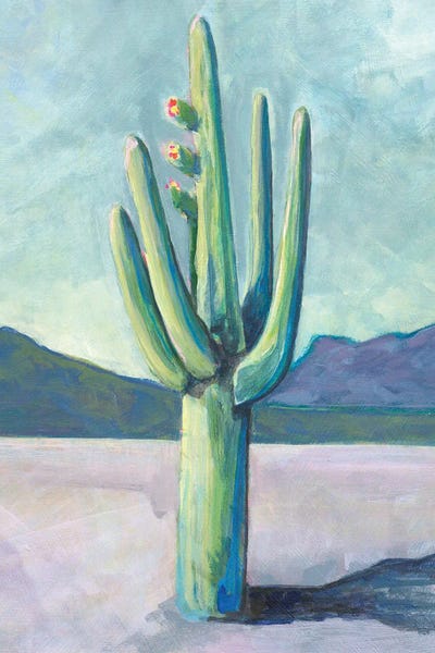 Western Décor: Cactusland I by Lisa Butters