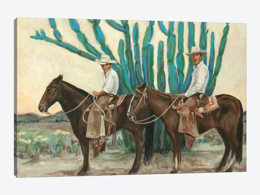 Vaqueros by Lisa Butters 1-piece Canvas Wall Art