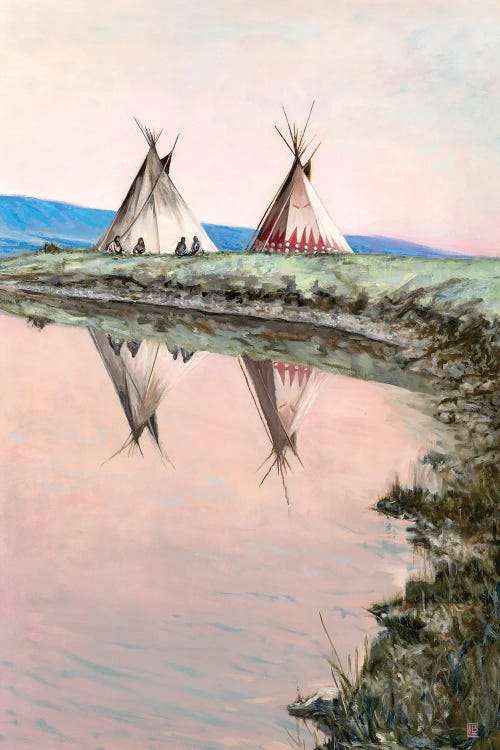 At The Water's Edge by Lisa Butters wall art