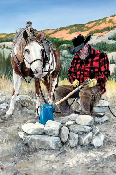 Western Décor: Cowboy Coffee by Lisa Butters