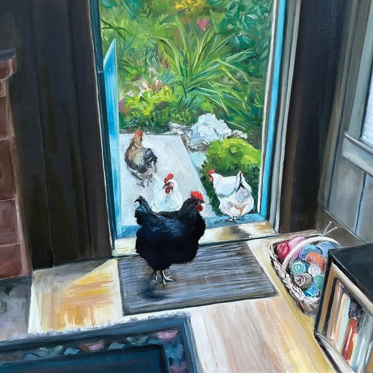 Free Range by Lisa Butters wall art