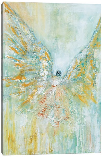 Archangel Micheal Canvas Art Print - Lori Burke