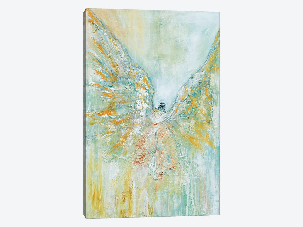 Archangel Micheal by Lori Burke 1-piece Canvas Print