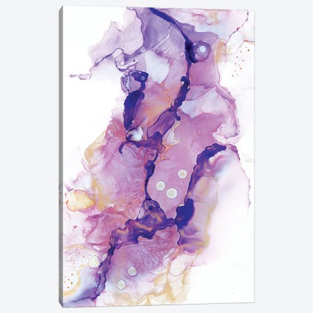 Purple Passion Canvas Print #LBU22} by Lori Burke Canvas Wall Art